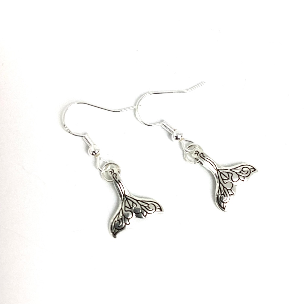 Mermaid Tail Earrings Nwt